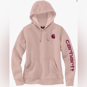 Carhartt Hoodie - Light Pink - Size M